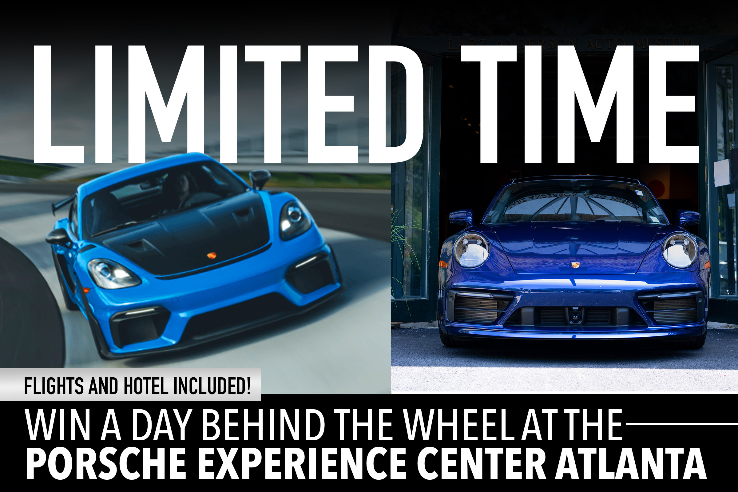 Porsche Experience Flash Incentive